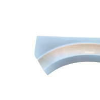 2007-2008 Honda Element SC Front Fender Cladding Molding Left/Driver Silver 74165-SCV-A90ZB, F048, OEM, 2007, 2008