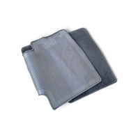 2007-2008 Honda Element SC Rear Interior Floor Carpet Mat, Black/Copper, 83600-SCV-A93ZD, F048, OEM, 2007, 2008