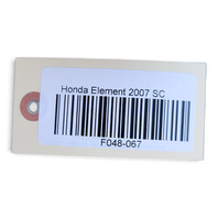 2007-2011 Honda Element Throttle Body Control Valve 4 Cylinder, 16400-RAA-A21, F048, OEM, 2007, 2008, 2009, 2010, 2011