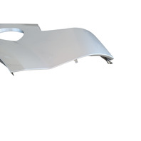 2006-2008 Honda Element Rear Quarter Cladding Left/Driver Silver 74450-SCV-A20ZD, F048, OEM, 2006, 2007, 2008