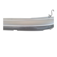 2007-2008 Honda Element SC Rear Bumper Plastic Cover Silver 04715-SCV-A70ZB, F048, OEM, 2007, 2008