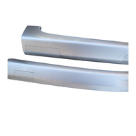 2007-2010 Honda Element SC Roof Panel Molding Left/Driver Set Silver Metallic, 75245-SCV-A11ZB, F048, OEM, 2007, 2008, 2009, 2010