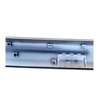 2007-2010 Honda Element SC Roof Panel Molding Left/Driver Set Silver Metallic, 75245-SCV-A11ZB, F048, OEM, 2007, 2008, 2009, 2010