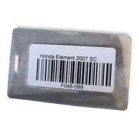 2006-2008 Honda Element Rear Quarter Cladding Right/Passenger Silver 74410-SCV-A20ZD, F048, OEM, 2006, 2007, 2008