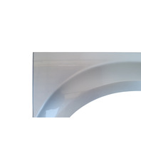 2007-2008 Honda Element SC Front Fender Cladding Molding Right/Passenger Silver Metallic 74115-SCV-A90ZB, F048, OEM, 2007, 2008