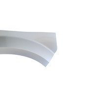 2007-2008 Honda Element SC Front Fender Cladding Molding Right/Passenger Silver Metallic 74115-SCV-A90ZB, F048, OEM, 2007, 2008