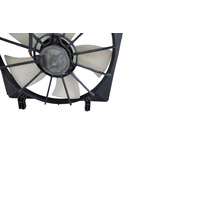 2003-2011 Honda Element Radiator/Condenser Cooling Fan w/Motor Shroud Set, F048, OEM, 2003, 2004, 2005, 2006, 2007, 2008, 2009, 2010, 2011