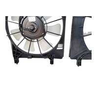 2003-2011 Honda Element Radiator/Condenser Cooling Fan w/Motor Shroud Set, F048, OEM, 2003, 2004, 2005, 2006, 2007, 2008, 2009, 2010, 2011