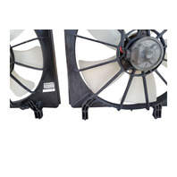2003-2011 Honda Element Radiator/Condenser Cooling Fan w/Motor Shroud Set, F048, OEM, 2003, 2004, 2005, 2006, 2007, 2008, 2009, 2010, 2011