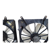 2003-2011 Honda Element Radiator/Condenser Cooling Fan w/Motor Shroud Set, F048, OEM, 2003, 2004, 2005, 2006, 2007, 2008, 2009, 2010, 2011
