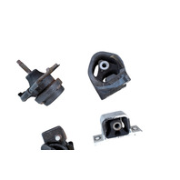 2003-2010 Honda Element Engine Rubber Mount Set(4) 50840-SCV-A01, 50821-SCV-A03, 50805-SCV-A01, F048, OEM, 2003, 2004, 2005, 2006, 2007, 2008, 2009, 2010