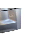 2007-2008 Honda Element SC Front Bumper Face Cover Upper/Lower Silver Metallic, 04711-SCV-A60ZB, F048, OEM, 2007, 2008