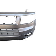 2007-2008 Honda Element SC Front Bumper Face Cover Upper/Lower Silver Metallic, 04711-SCV-A60ZB, F048, OEM, 2007, 2008