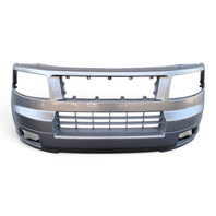 2007-2008 Honda Element SC Front Bumper Face Cover Upper/Lower Silver Metallic, 04711-SCV-A60ZB, F048, OEM, 2007, 2008