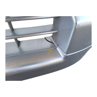 2007-2008 Honda Element SC Front Bumper Face Cover Upper/Lower Silver Metallic, 04711-SCV-A60ZB, F048, OEM, 2007, 2008