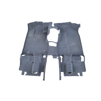 2007-2010 Honda Element SC Interior Floor Carpet Covering Front/Rear Black 83301-SCV-A30ZA, F048, OEM, 2007, 2008, 2009, 2010