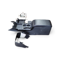 2003&ndash;2011 Honda Element SC Complete Center Floor Console Armrest Conversion Kit Graphite Black, 83420-SCV-A91ZA, F048, OEM, 2007, 2008, 2009, 2010