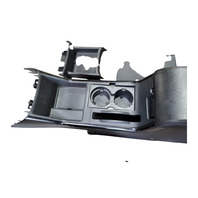 2003&ndash;2011 Honda Element SC Complete Center Floor Console Armrest Conversion Kit Graphite Black, 83420-SCV-A91ZA, F048, OEM, 2007, 2008, 2009, 2010