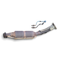 2004-2011 Honda Element Exhaust Muffler Pipe w/Flex Muffler Pipe Converter Oxygen Sensor, 18160-PZD-S00, F048, OEM, 2004, 2005, 2006, 2007, 2008, 2009, 2010, 2011