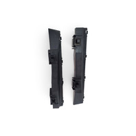 2004-2008 Acura TL Rear Left/Right Bumper Retainer Bracket Set, 71594-SEP-A01, 71599-SEP-A01, F049, OEM, 2004, 2005, 2006, 2007, 2008