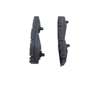 2004-2008 Acura TL Rear Left/Right Bumper Retainer Bracket Set, 71594-SEP-A01, 71599-SEP-A01, F049, OEM, 2004, 2005, 2006, 2007, 2008