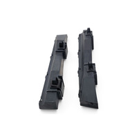 2004-2008 Acura TL Rear Left/Right Bumper Retainer Bracket Set, 71594-SEP-A01, 71599-SEP-A01, F049, OEM, 2004, 2005, 2006, 2007, 2008
