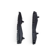 2004-2008 Acura TL Rear Left/Right Bumper Retainer Bracket Set, 71594-SEP-A01, 71599-SEP-A01, F049, OEM, 2004, 2005, 2006, 2007, 2008