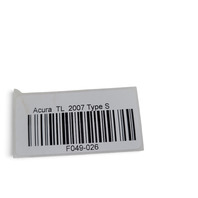 2007-2008 Acura TL Instrument Panel Dashboard Trim Lining Set, 77293-SEP-A21ZA, F049, OEM, 2007, 2008
