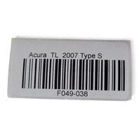 2004-2014 Acura TL Power Seat Switch Control, Left/Driver Side, 81653-SDB-A71, F049, OEM, 2004, 2005, 2006, 2007, 2008