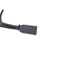 2005-2008 Acura TL Seat Belt Buckle Front Left Graphite Black, 04816-SEP-A11ZA, F049, OEM, 2005, 2006, 2007, 2008
