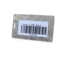2004-2008 Acura TL Radiator Reserve Overflow Tank, 19101-RCA-A00, F049, OEM, 2003, 2004, 2005, 2006, 2007