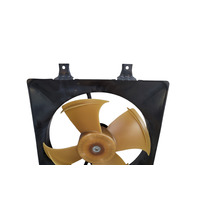 2004-2008 Acura TL AC Condenser Cooling Fan Assembly 38616-P8F-A01, F049, OEM, 2004, 2005, 2006, 2007, 2008