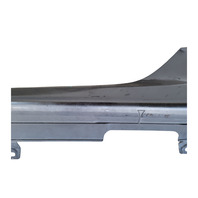 2007-2008 Acura TL Rocker Panel Molding Assembly Left/Driver Black 71950-SEP-A21ZB, F049, OEM, 2007, 2008
