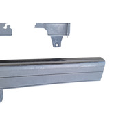 2007-2008 Acura TL Rocker Panel Molding Assembly Left/Driver Black 71950-SEP-A21ZB, F049, OEM, 2007, 2008