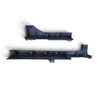 2007-2008 Acura TL Rocker Panel Molding Assembly Left/Driver Black 71950-SEP-A21ZB, F049, OEM, 2007, 2008