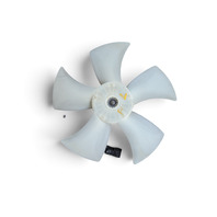 2002-2008 Acura TL Engine Cooling Fan Blade 19020-P8F-A01, F049, OEM, 2002, 2003, 2004, 2005, 2006, 2007, 2008