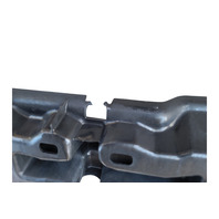 2004-2008 Acura TL Rear Bumper, Absorber Plastic Reinforcement, 71570-SEP-H01, F049, OEM, 2004, 2005, 2006, 2007, 2008