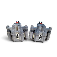 2007-2008 Acura TL Type-S, Brake Caliper, Rear Left/Right Set, 43019-SEP-A51, F049, OEM, 2007, 2008