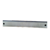 2004-2008 Acura TL Rear Bumper Reinforcement Beam Bar Red, 71530-SEP-A02ZZ, F049, OEM, 2004, 2005, 2006, 2007, 2008