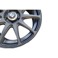 2004-2008 Acura TL Motegi MR127 CS10 18x8 5x114.3 +38 Satin Black Wheels Rims Set of 4, F049, OEM, 2004, 2005, 2006, 2007, 2008
