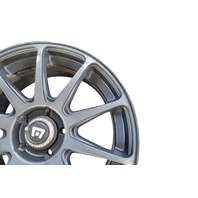2004-2008 Acura TL Motegi MR127 CS10 18x8 5x114.3 +38 Satin Black Wheels Rims Set of 4, F049, OEM, 2004, 2005, 2006, 2007, 2008