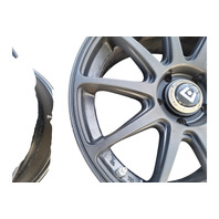 2004-2008 Acura TL Motegi MR127 CS10 18x8 5x114.3 +38 Satin Black Wheels Rims Set of 4, F049, OEM, 2004, 2005, 2006, 2007, 2008