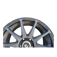 2004-2008 Acura TL Motegi MR127 CS10 18x8 5x114.3 +38 Satin Black Wheels Rims Set of 4, F049, OEM, 2004, 2005, 2006, 2007, 2008