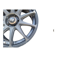 2004-2008 Acura TL Motegi MR127 CS10 18x8 5x114.3 +38 Satin Black Wheels Rims Set of 4, F049, OEM, 2004, 2005, 2006, 2007, 2008