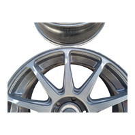 2004-2008 Acura TL Motegi MR127 CS10 18x8 5x114.3 +38 Satin Black Wheels Rims Set of 4, F049, OEM, 2004, 2005, 2006, 2007, 2008