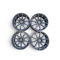 2004-2008 Acura TL Motegi MR127 CS10 18x8 5x114.3 +38 Satin Black Wheels Rims Set of 4, F049, OEM, 2004, 2005, 2006, 2007, 2008