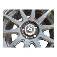 2004-2008 Acura TL Motegi MR127 CS10 18x8 5x114.3 +38 Satin Black Wheels Rims Set of 4, F049, OEM, 2004, 2005, 2006, 2007, 2008