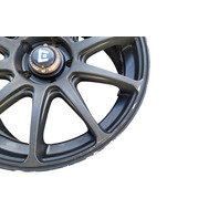 2004-2008 Acura TL Motegi MR127 CS10 18x8 5x114.3 +38 Satin Black Wheels Rims Set of 4, F049, OEM, 2004, 2005, 2006, 2007, 2008