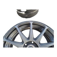 2004-2008 Acura TL Motegi MR127 CS10 18x8 5x114.3 +38 Satin Black Wheels Rims Set of 4, F049, OEM, 2004, 2005, 2006, 2007, 2008