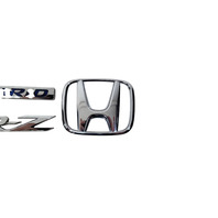 2011-2016 Honda CR-Z CRZ Emblem Logo "CR-Z" Rear Trunk, 75722-SZT-G01, 75701-SZT-G01, F050, OEM, 2011, 2012, 2013, 2014, 2015, 2016